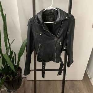 Leather jacket